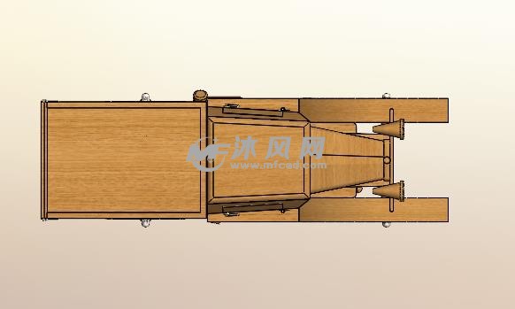 木质玩具车模型图 - 玩具公仔图纸 - 沐风网