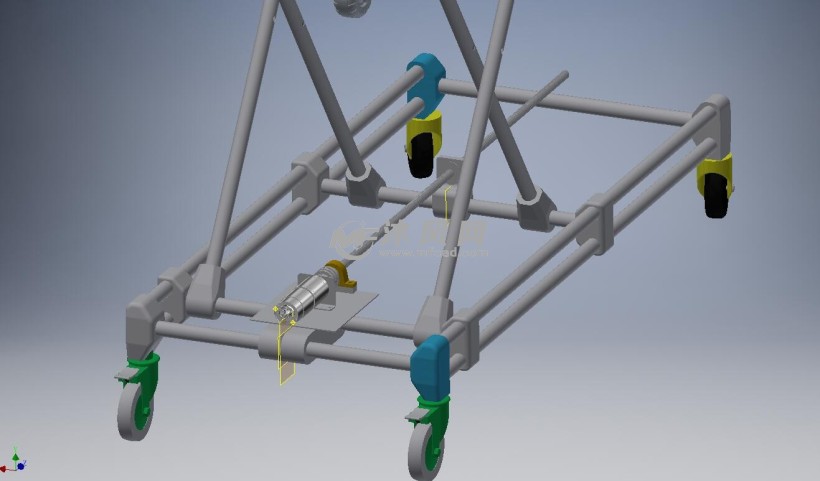 电动升降担架推车设计