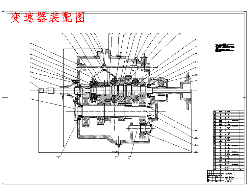 装载机zf变速箱结构图图片