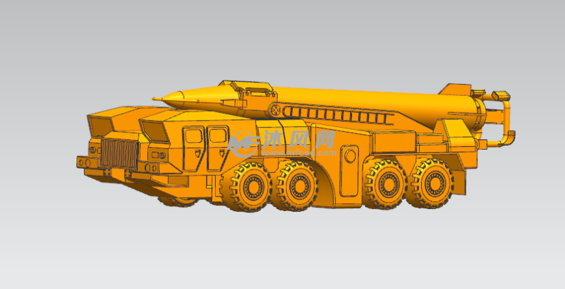 导弹发射车设计