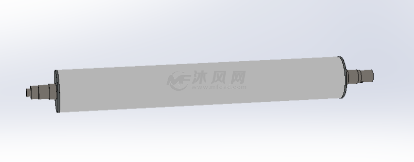 热轧辊的三维结构模型