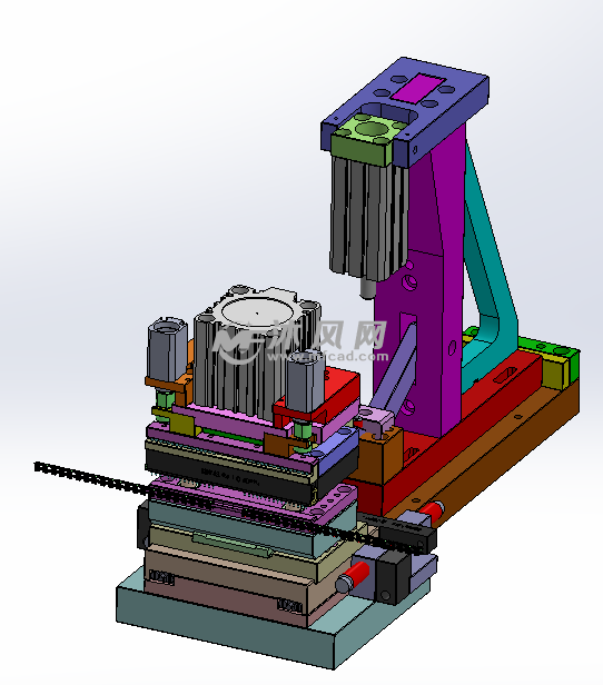 30pin插hd自动机 - 机械设备图纸 - 沐风网