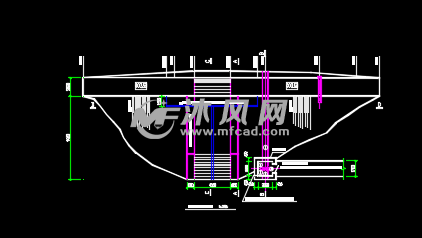 大坝平面布置图