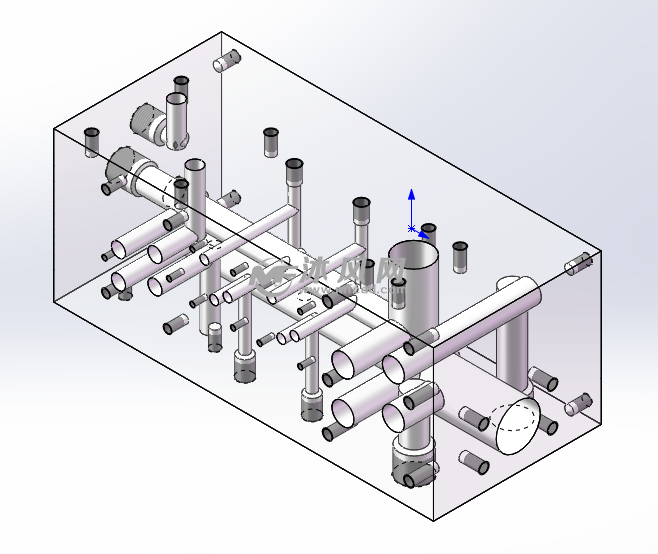 油路块三维模型液压泵电机三维模型压力表三维模型图纸参数图纸id