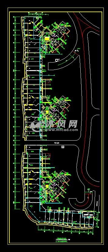 广州某小区给排水消防设计图- cad建筑图纸 - 沐风网