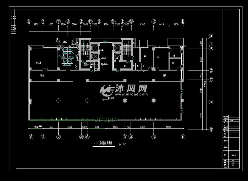 某23層辦公樓給排水及消防施工圖- cad建築圖紙 - 沐風網