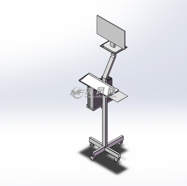 一款电脑支架模型