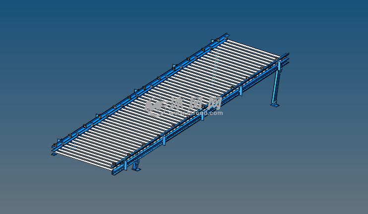 滚轮传送带设计图sw