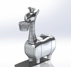 威力曲面长颈鹿模型图纸合集的封面图