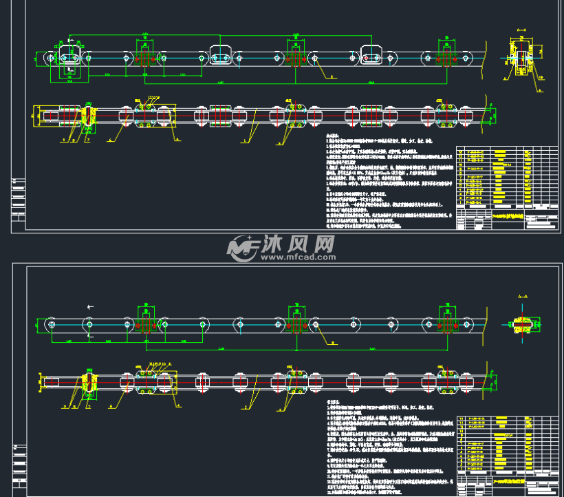 输送链条图纸