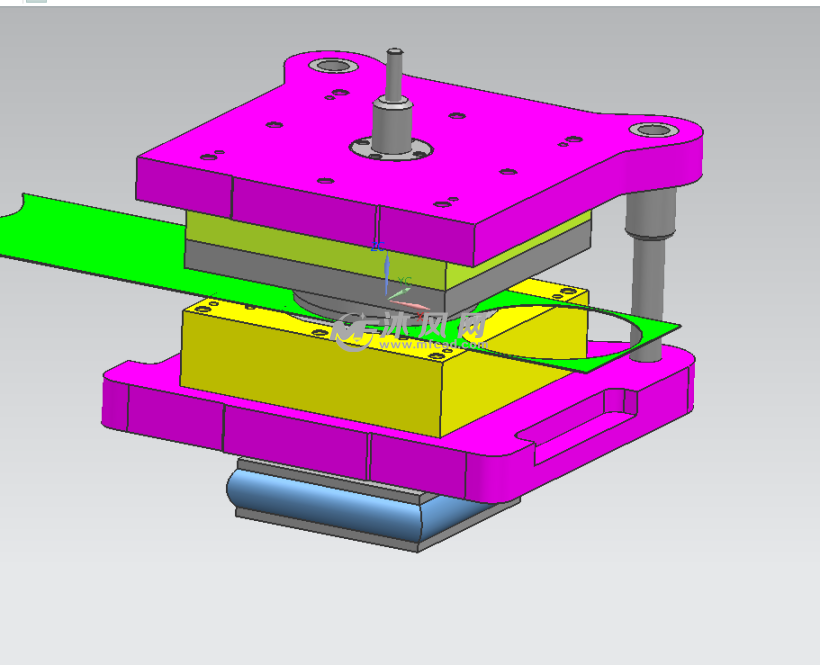 消声器套冲压模具设计