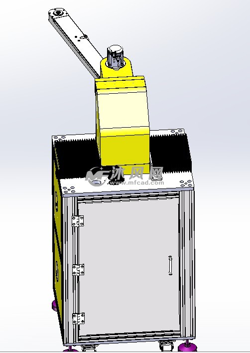 該高速衝壓機械手,最高節拍900/h,最大搬運重量4kg,動作是四軸聯動