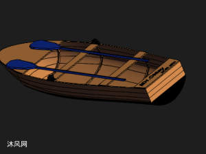 sw小船設計 - solidworks交通工具模型下載 - 沐風圖紙