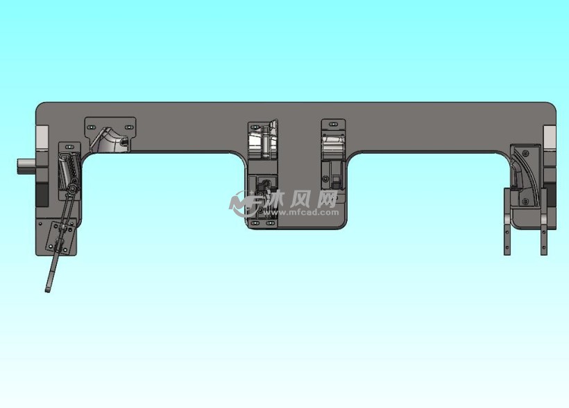 汽车前板定位支撑夹具
