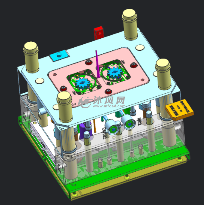 斜齿轮模具mold05