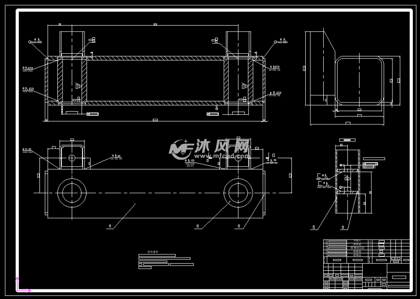 雙柱舉升機模型