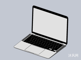 笔记本电脑图纸下载_笔记本电脑免费图纸,设计模型大全 - 沐风网