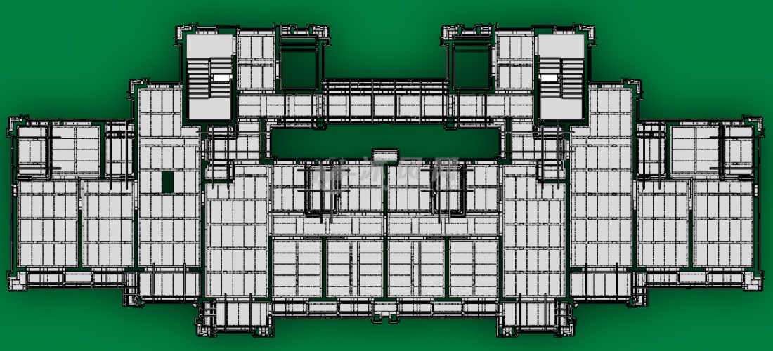 g21#铝模板设计配模 建筑模型图纸 沐风网