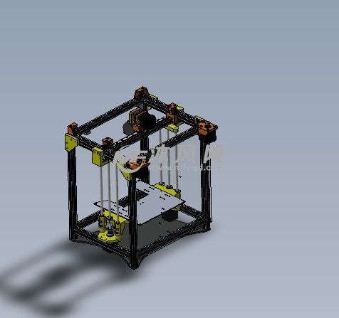 3d打印机整体视图