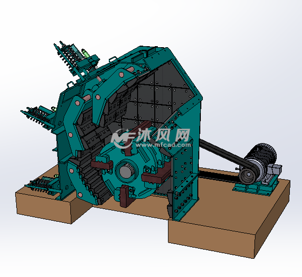pyf1520型硬岩反击式破碎机