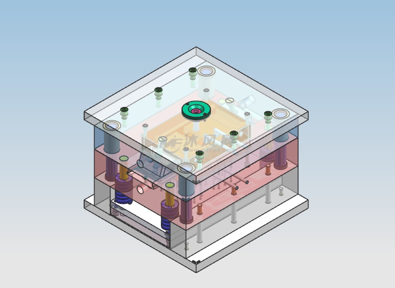 基于preo的电视机顶盒上盖注塑模具设计