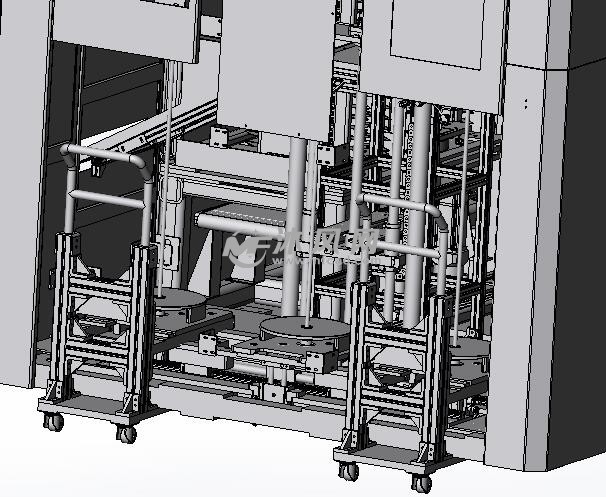 立体仓库结构细节