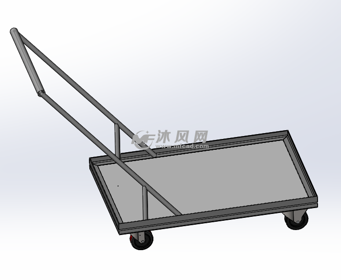 四轮小推车设计模型