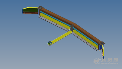 牧场用刮粪板-通用设备图纸-沐风网