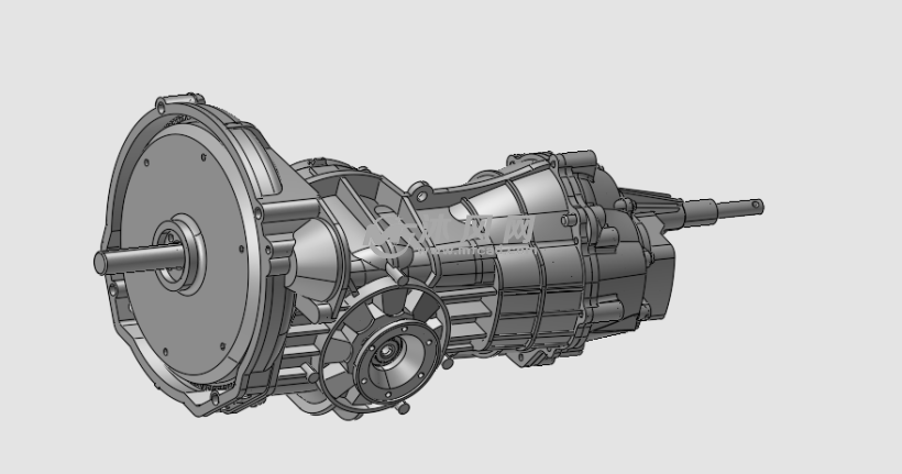 变速箱3d模型