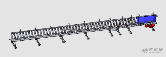 传送带建模3d设计图