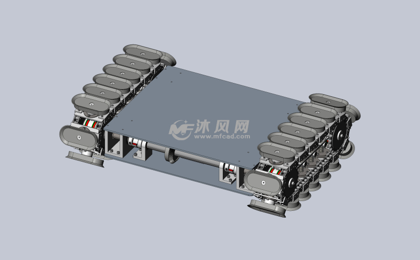 吸盤吸盤正視圖機器人內部特寫圖紙描述吸盤吸附力通過機械結構產生