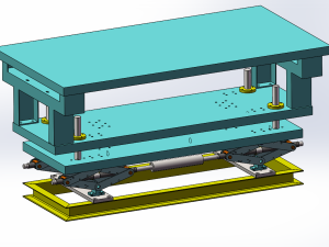 倍数链顶升机构