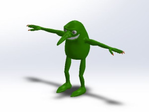 长鼻子的大象模型