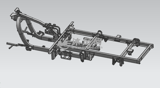 带棚三轮车车架