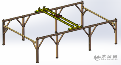 简易行吊a1-1-工程机械/建筑机械图纸-沐风网