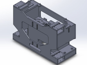 结晶器固定框架