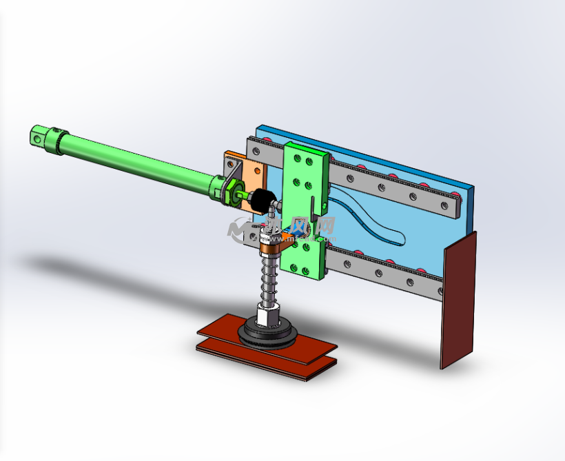 吸附式90度翻转机构