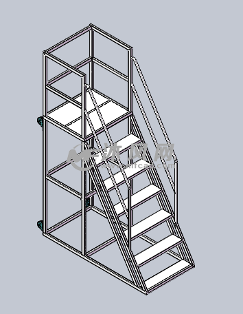 不锈钢移动爬梯