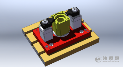 液压自动压紧及检测装置