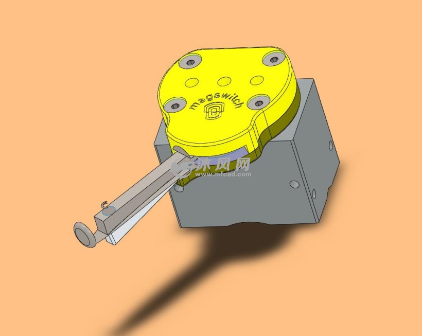 5种磁力开关磁力座模型