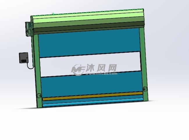 电动卷帘门设计 - 通用设备图纸 -沐风网