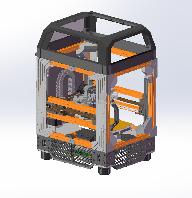 3d打印機3d組裝圖