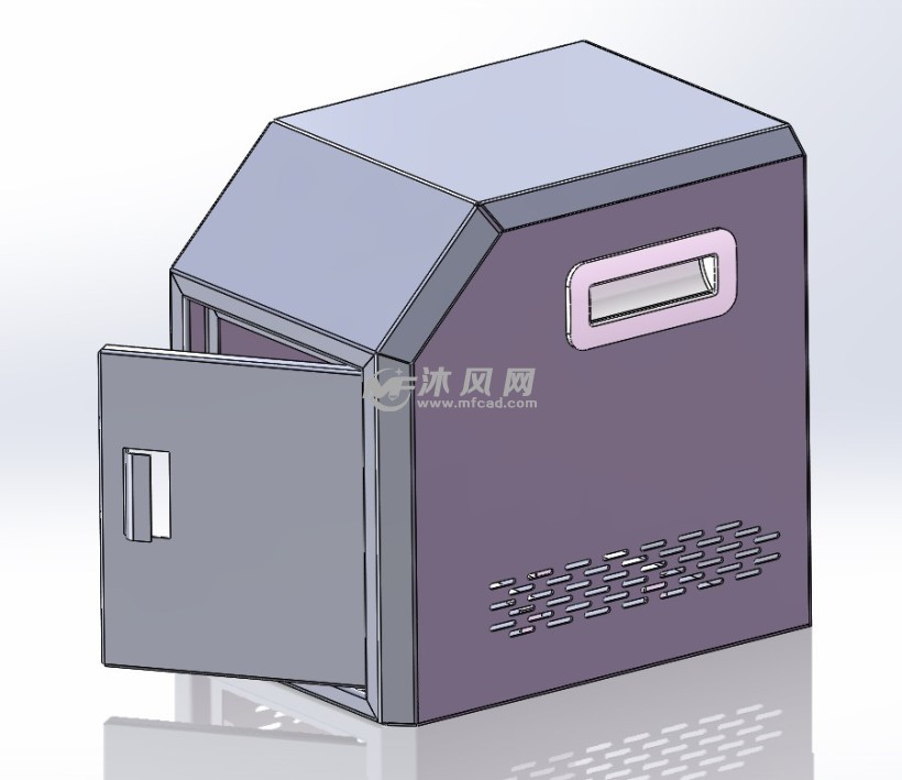 焊接鈑金機箱模型的視頻演示