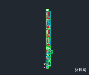ĳ���н��ݶ��ֽṹʩ��ͼͼֽ�ϼ��ķ���ͼ