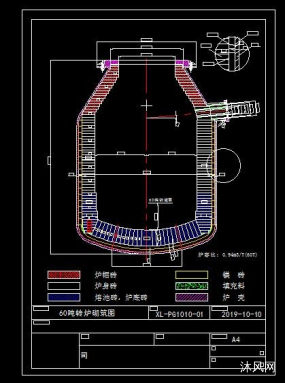 锅炉耐火砖砌筑示意图图片