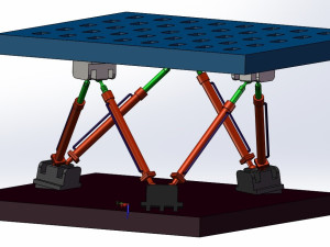 xy两自由度移动平台