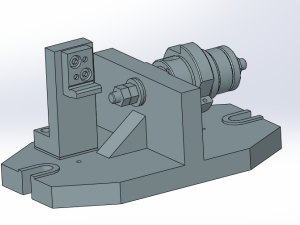 铣刀夹具铣削卡具设计模型