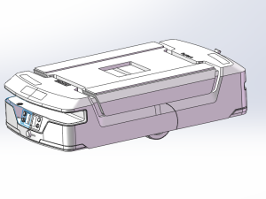 agv小车三维图纸