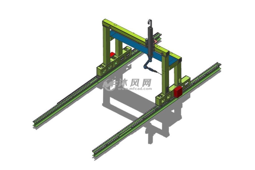 龙门焊接机器人三维
