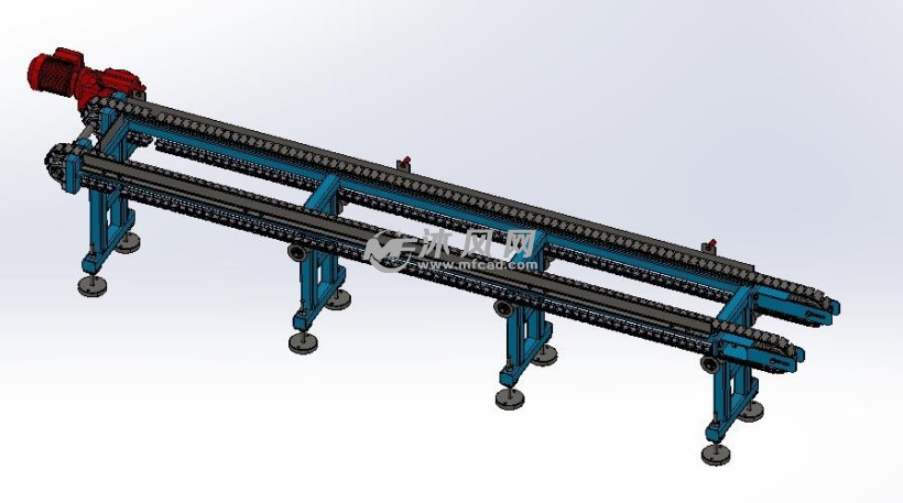 板链输送机设计图sw